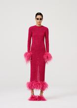 Load image into Gallery viewer, SS22 CROCHET 09 DRESS PINK
