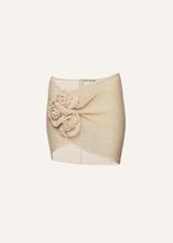 Load image into Gallery viewer, SS23 CROCHET 04 SKIRT CREAM

