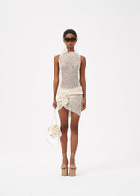 Load image into Gallery viewer, SS23 CROCHET 04 SKIRT CREAM
