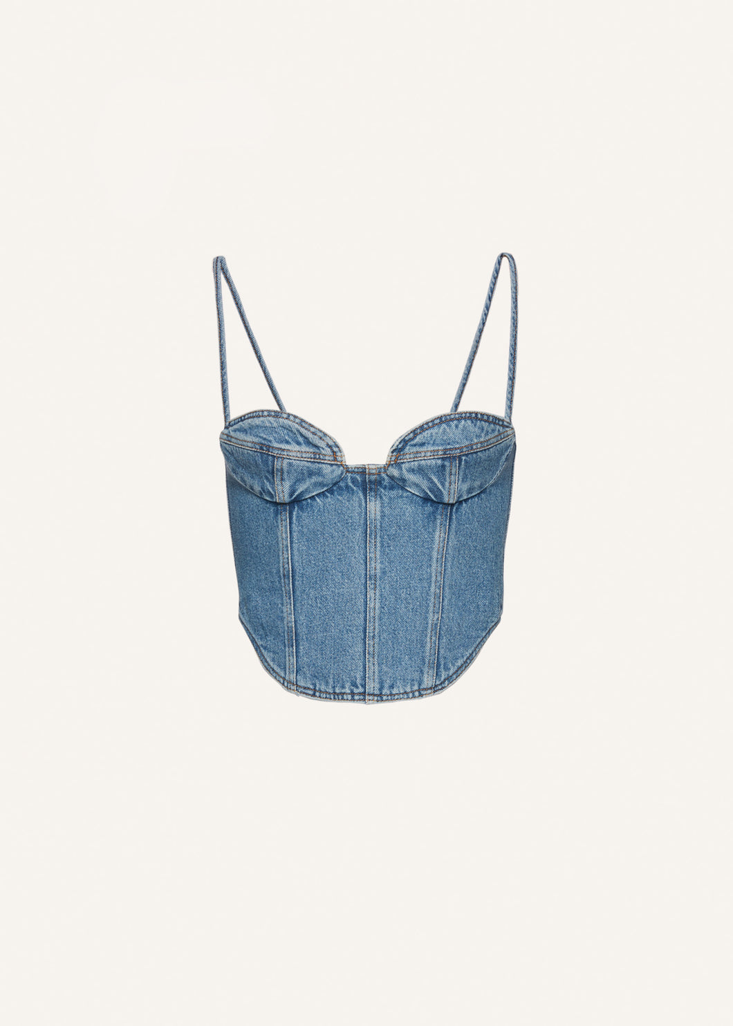 SS23 DENIM 08 TOP BLUE