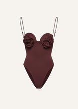 Load image into Gallery viewer, SS23 SWIMSUIT 03 BURGUNDY
