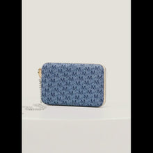 Load and play video in Gallery viewer, Lelia Clutch Blue Denim
